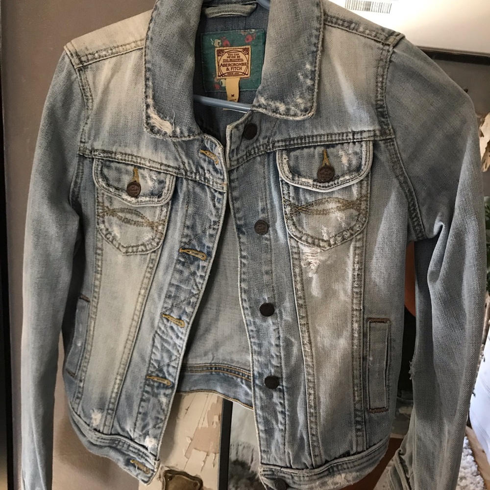 Abercrombie vintage jean jacket